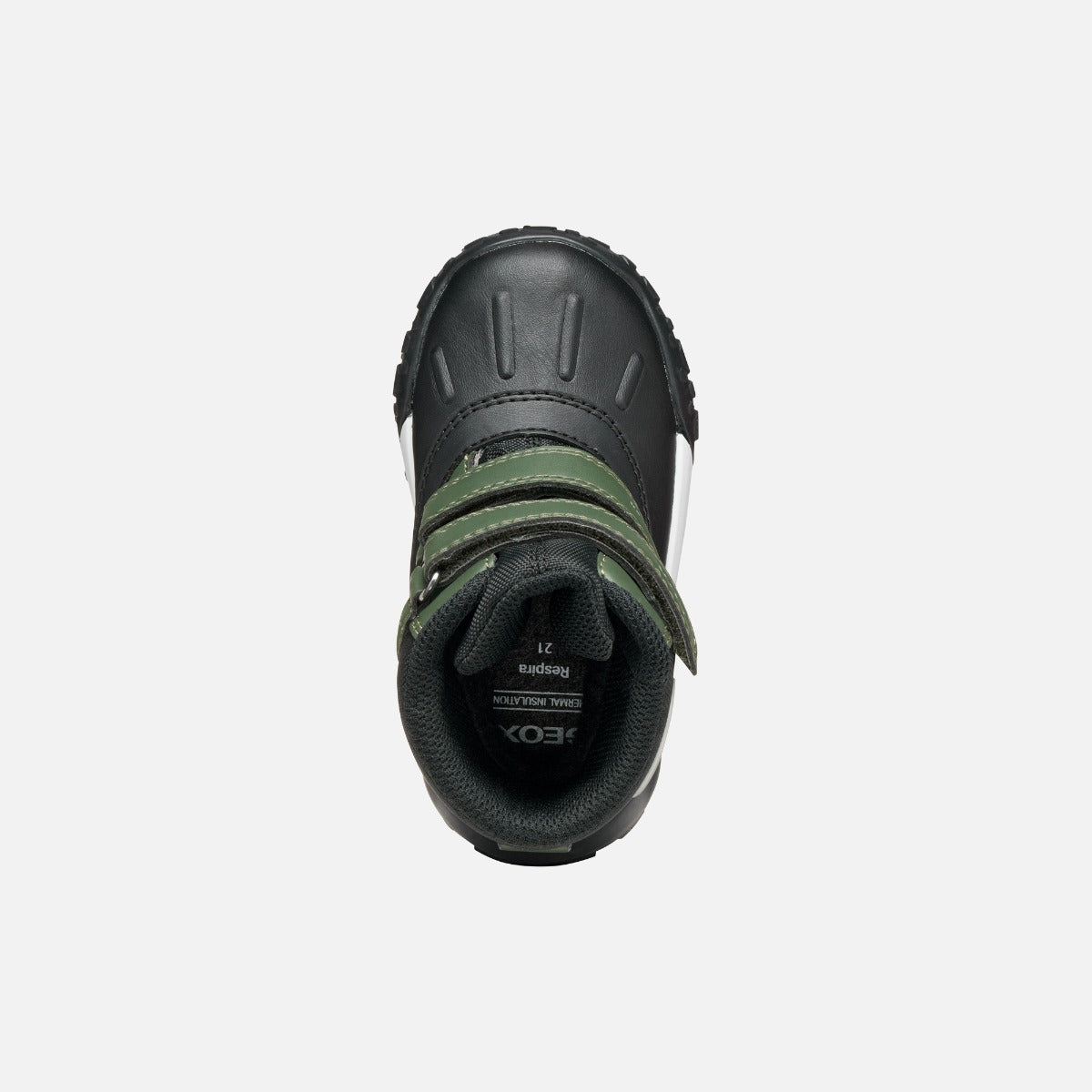 Geox ghete baieti captusite Trekkyup Amphibiox 20-23 Dark Green/Black