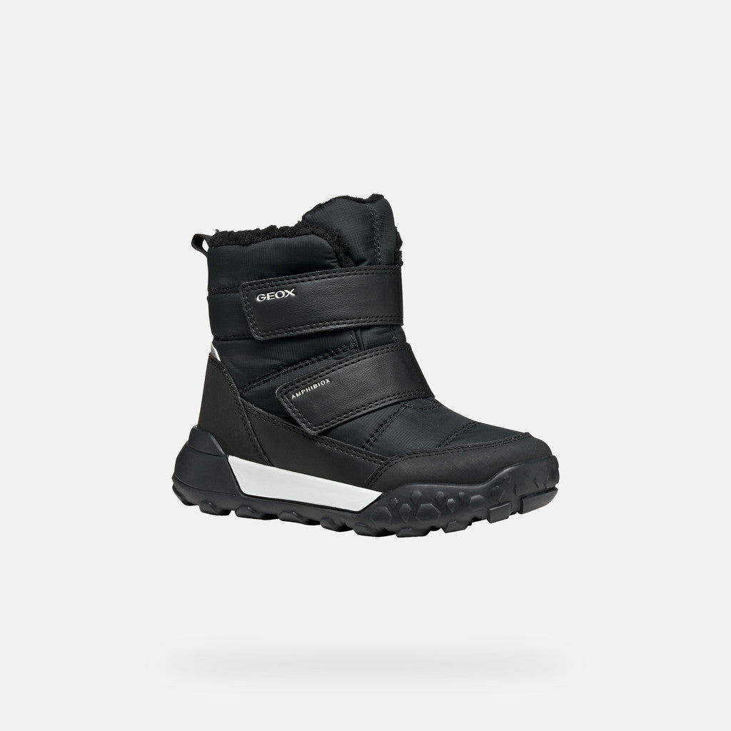Geox ghete baieti captusite Trekkyup Amphibiox 28-35 Black Fő kép