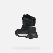 Geox ghete baieti captusite Trekkyup Amphibiox 28-35 Black
