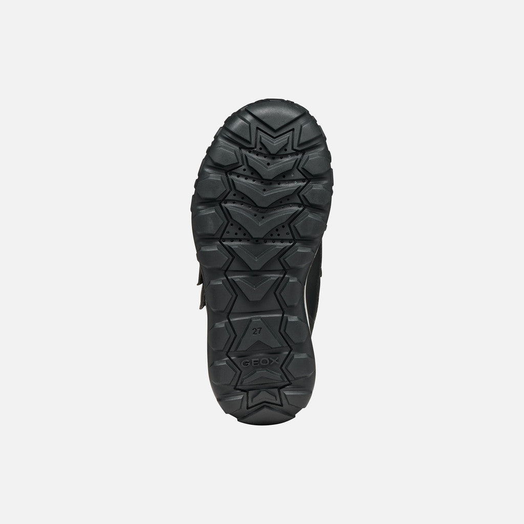 Geox ghete baieti captusite Trekkyup Amphibiox 28-35 Black