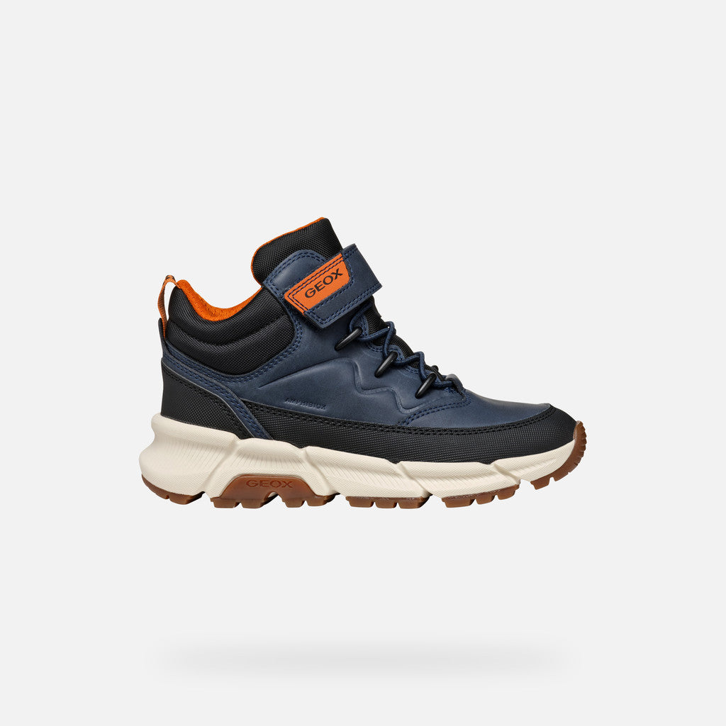 Geox ghete baieti captusiti Flexyper Plus Amphibiox 28-35 Navy/Black