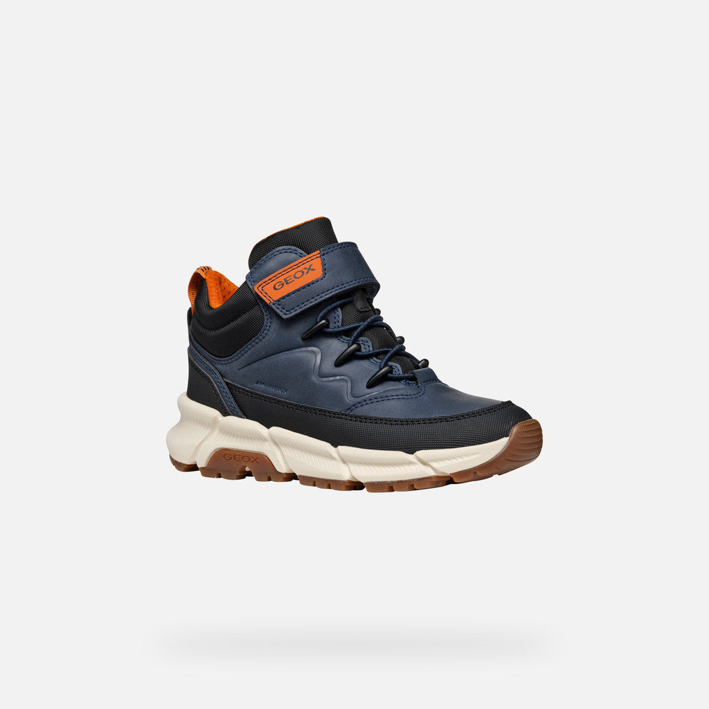 Geox ghete baieti captusiti Flexyper Plus Amphibiox 28-35 Navy/Black