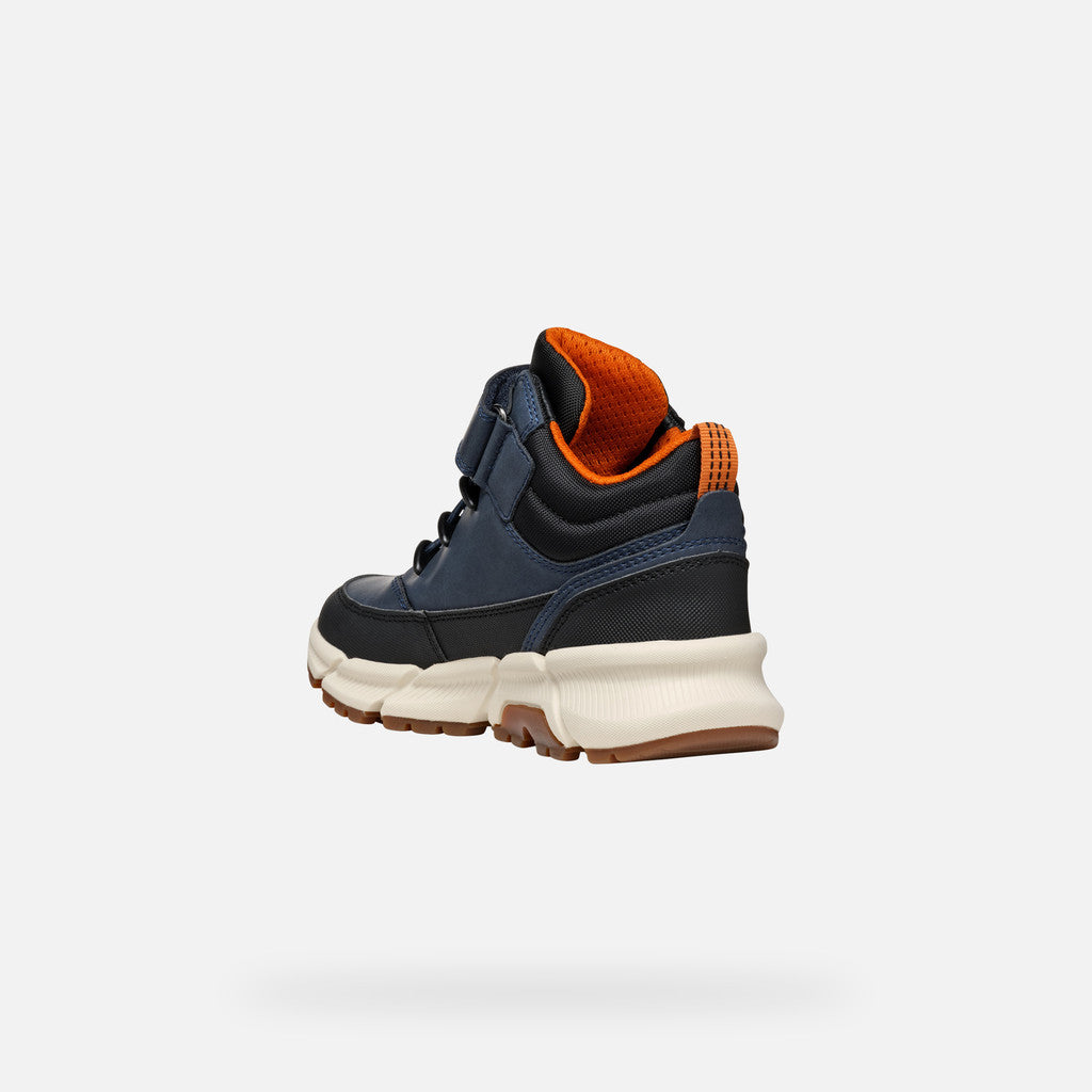 Geox ghete baieti captusiti Flexyper Plus Amphibiox 28-35 Navy/Black