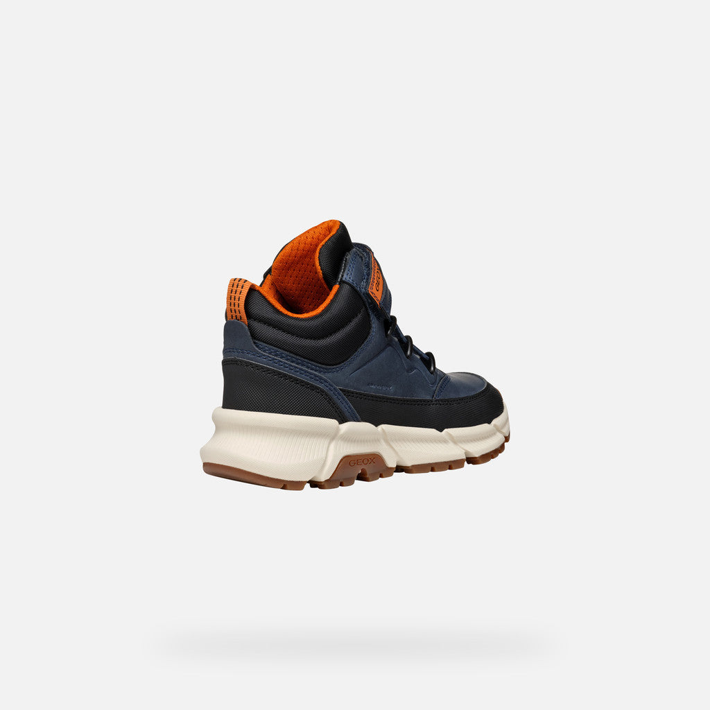 Geox ghete baieti captusiti Flexyper Plus Amphibiox 28-35 Navy/Black