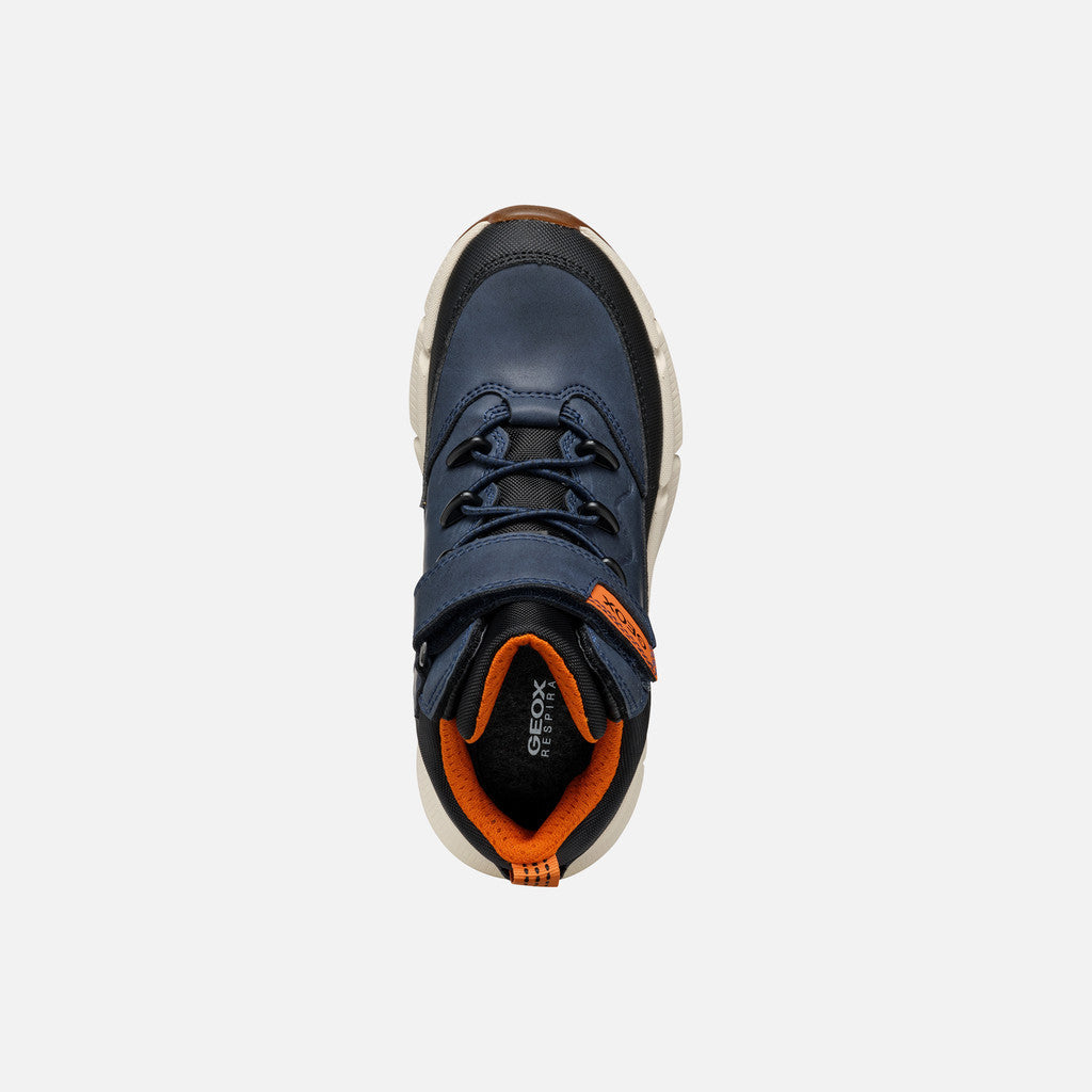 Geox ghete baieti captusiti Flexyper Plus Amphibiox 28-35 Navy/Black