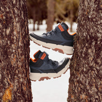 Geox ghete baieti captusiti Flexyper Plus Amphibiox 28-35 Navy/Black