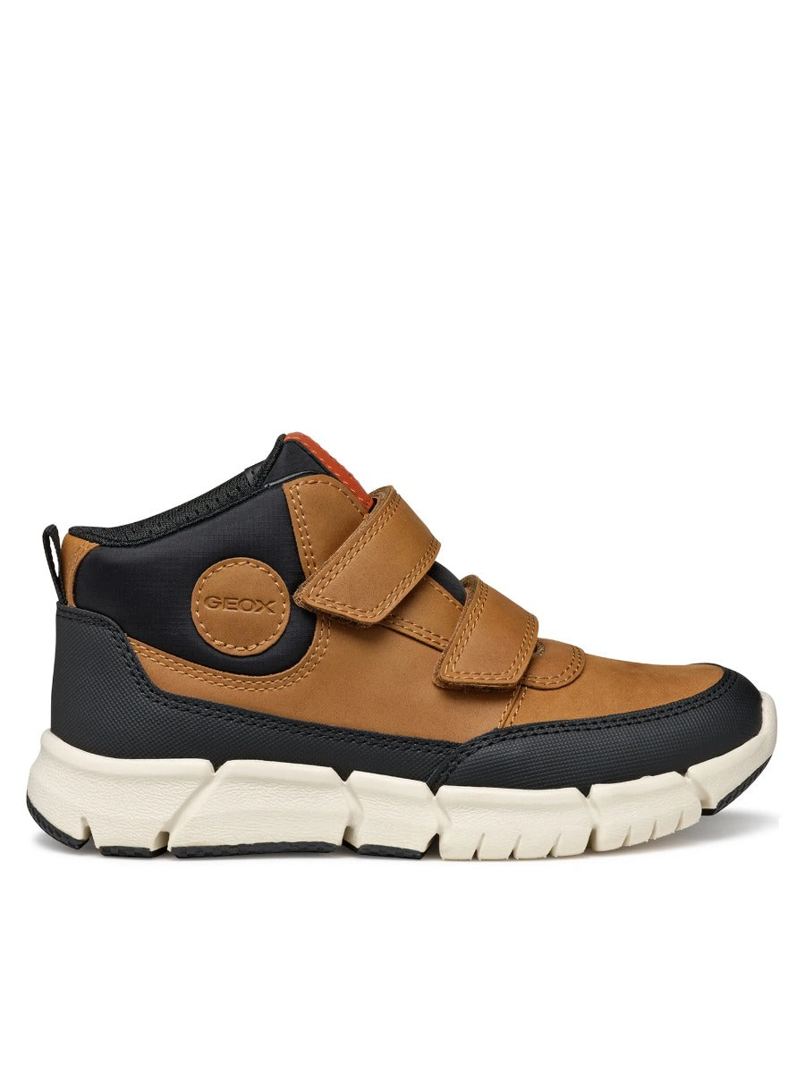 Geox ghete baieti Flexyper 28-35 Light Brown