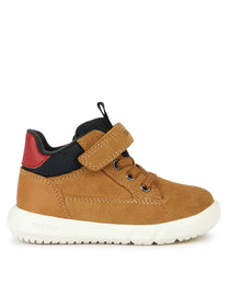 Geox ghete baieti Hyroo 20-23 Curry/Black