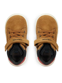 Geox ghete baieti Hyroo 20-23 Curry/Black