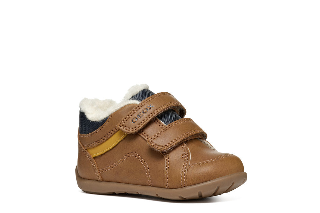 Geox ghete baieti imblanite 18-26 Dark Yellow