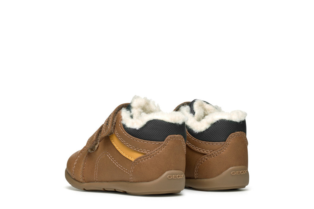 Geox ghete baieti imblanite 18-26 Dark Yellow