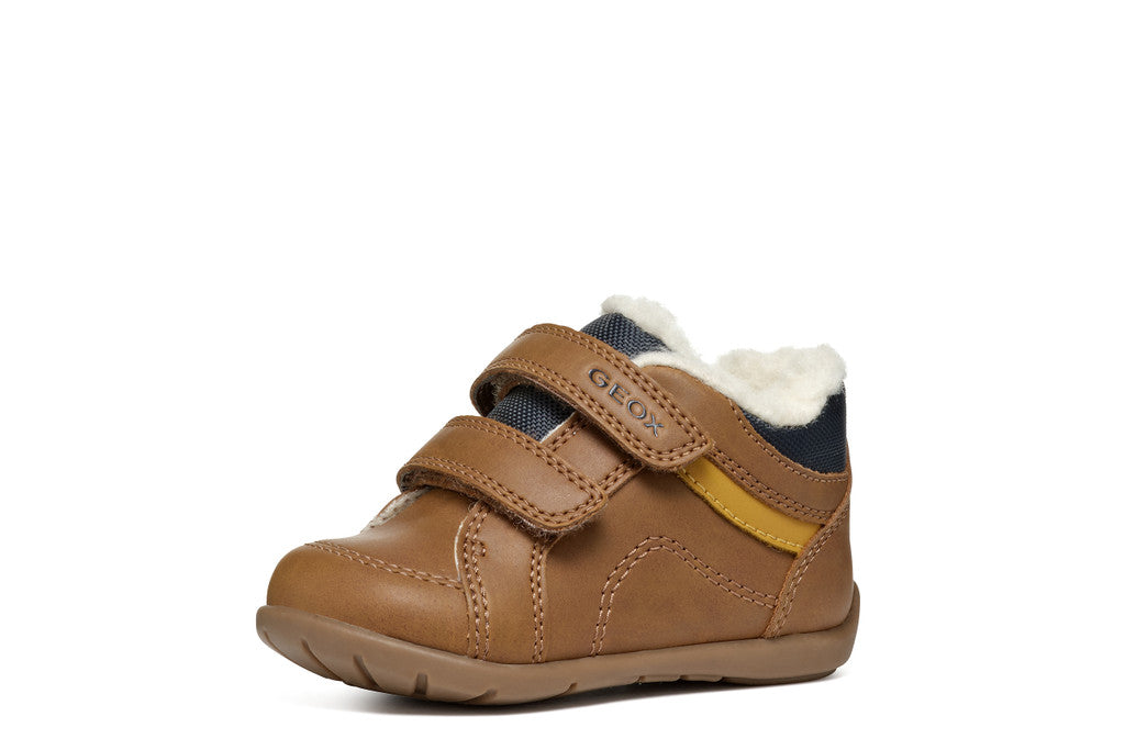Geox ghete baieti imblanite 18-26 Dark Yellow