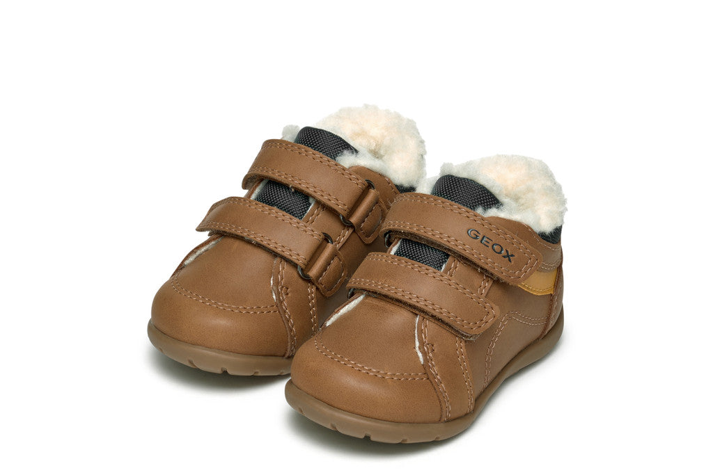 Geox ghete baieti imblanite 18-26 Dark Yellow