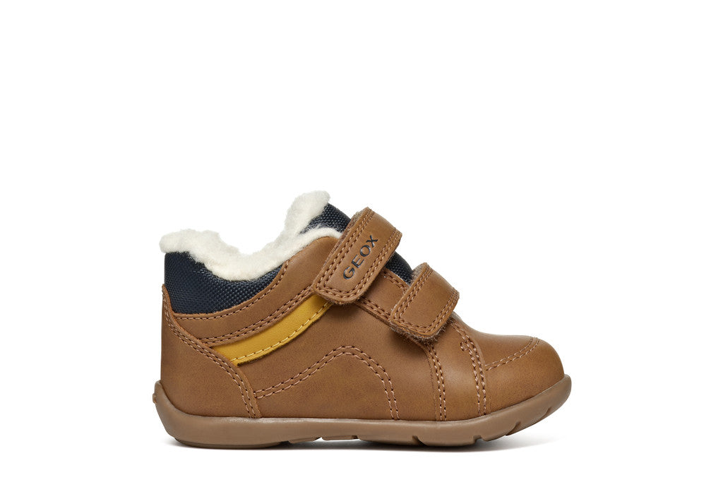 Geox ghete baieti imblanite 18-26 Dark Yellow Imagine principală a produsului