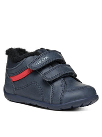 Geox ghete baieti imblanite 18-26 Navy Red