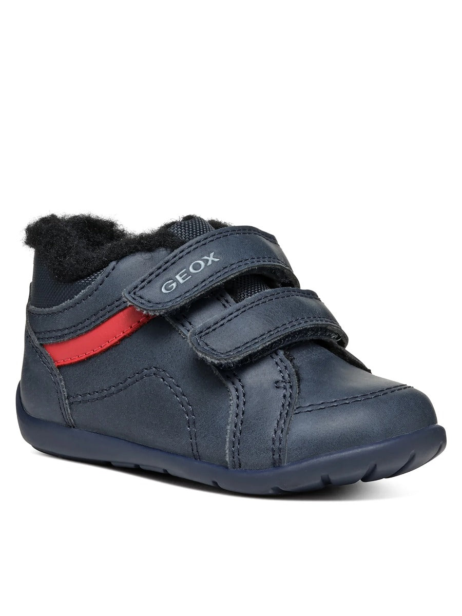 Geox ghete baieti imblanite 18-26 Navy Red