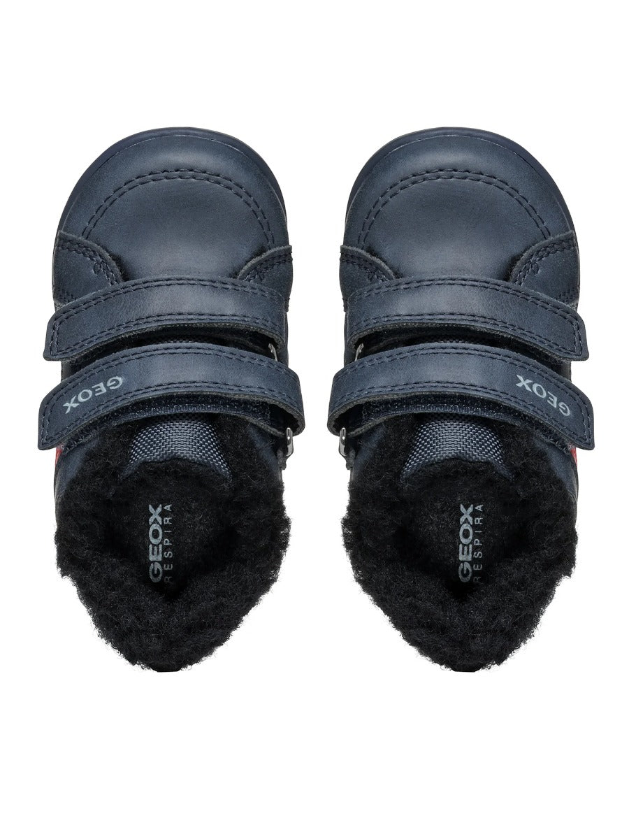 Geox ghete baieti imblanite 18-26 Navy Red