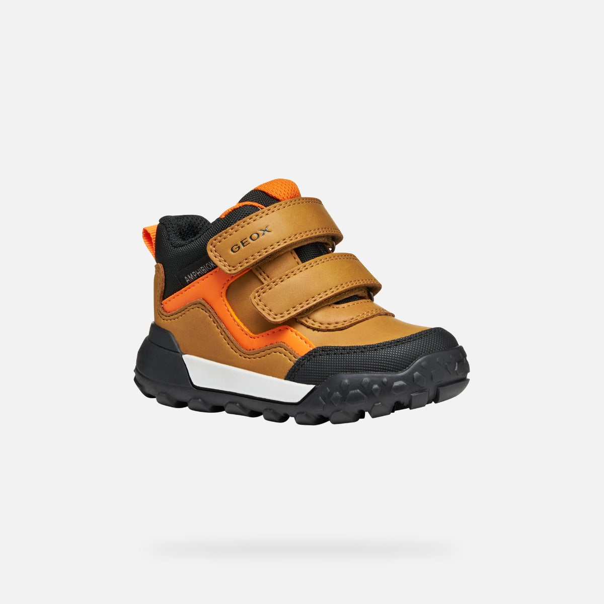 Geox ghete baieti Trekkyup Amphibiox 20-23 DK.Yellow/Black Imagine principală a produsului