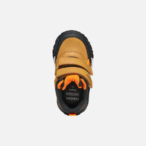 Geox ghete baieti Trekkyup Amphibiox 20-23 DK.Yellow/Black