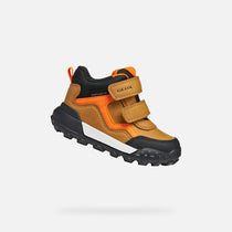 Geox ghete baieti Trekkyup Amphibiox 20-23 DK.Yellow/Black