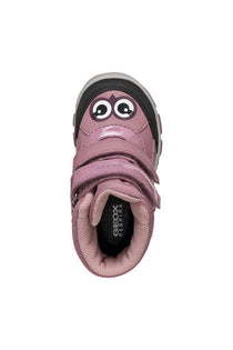 Geox ghete fete captusite si impermeabile Amphibiox 24-27 Drak Pink Bufnita