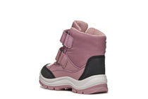 Geox ghete fete captusite si impermeabile Amphibiox 24-27 Drak Pink Bufnita