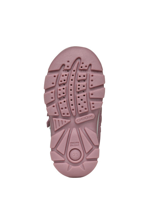Geox ghete fete captusite si impermeabile Amphibiox 24-27 Drak Pink Bufnita
