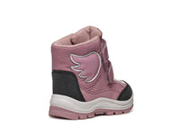 Geox ghete fete captusite si impermeabile Amphibiox 24-27 Drak Pink Bufnita