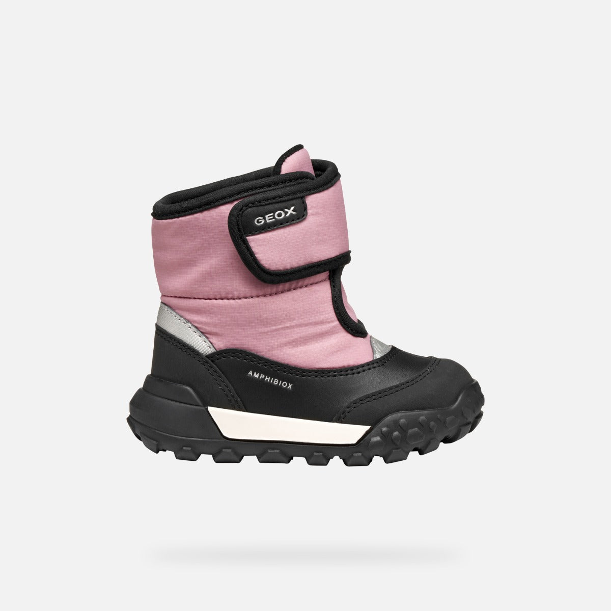 Geox ghete fete captusite Trekkyup Amphibiox 20-23 Black/Rose Imagine secundară a produsului