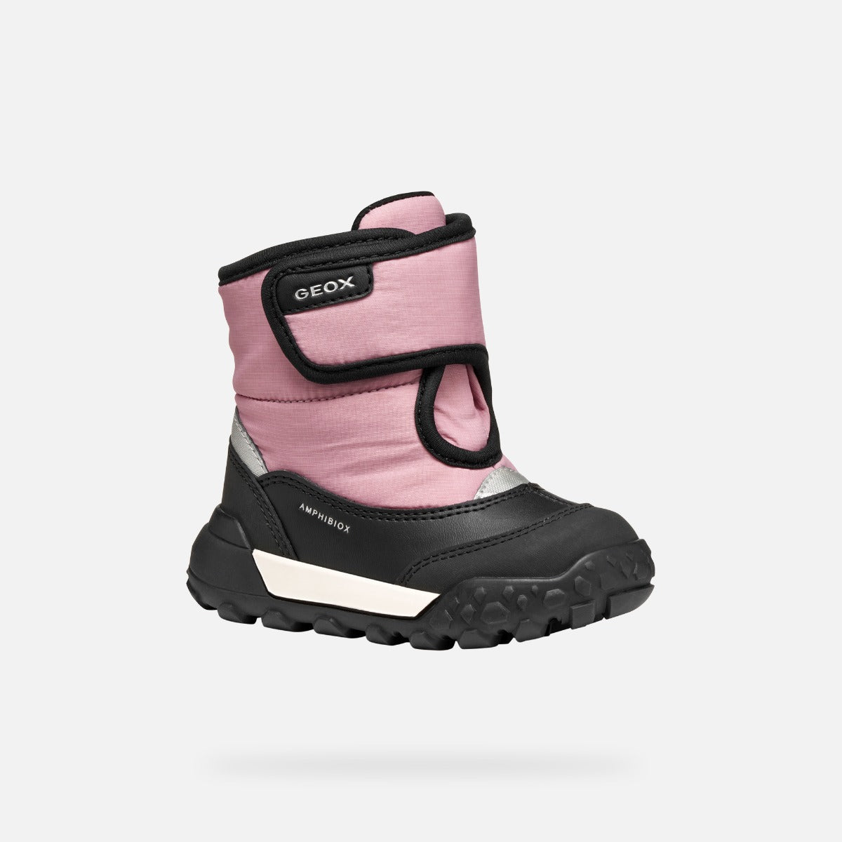 Geox ghete fete captusite Trekkyup Amphibiox 20-23 Black/Rose Imagine principală a produsului