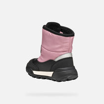 Geox ghete fete captusite Trekkyup Amphibiox 24-27 Black/Rose
