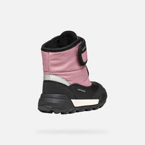 Geox ghete fete captusite Trekkyup Amphibiox 20-23 Black/Rose