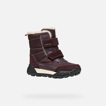 Geox ghete fete imblanite Trekkyup Amphibiox 28-35 Dark Burgundy