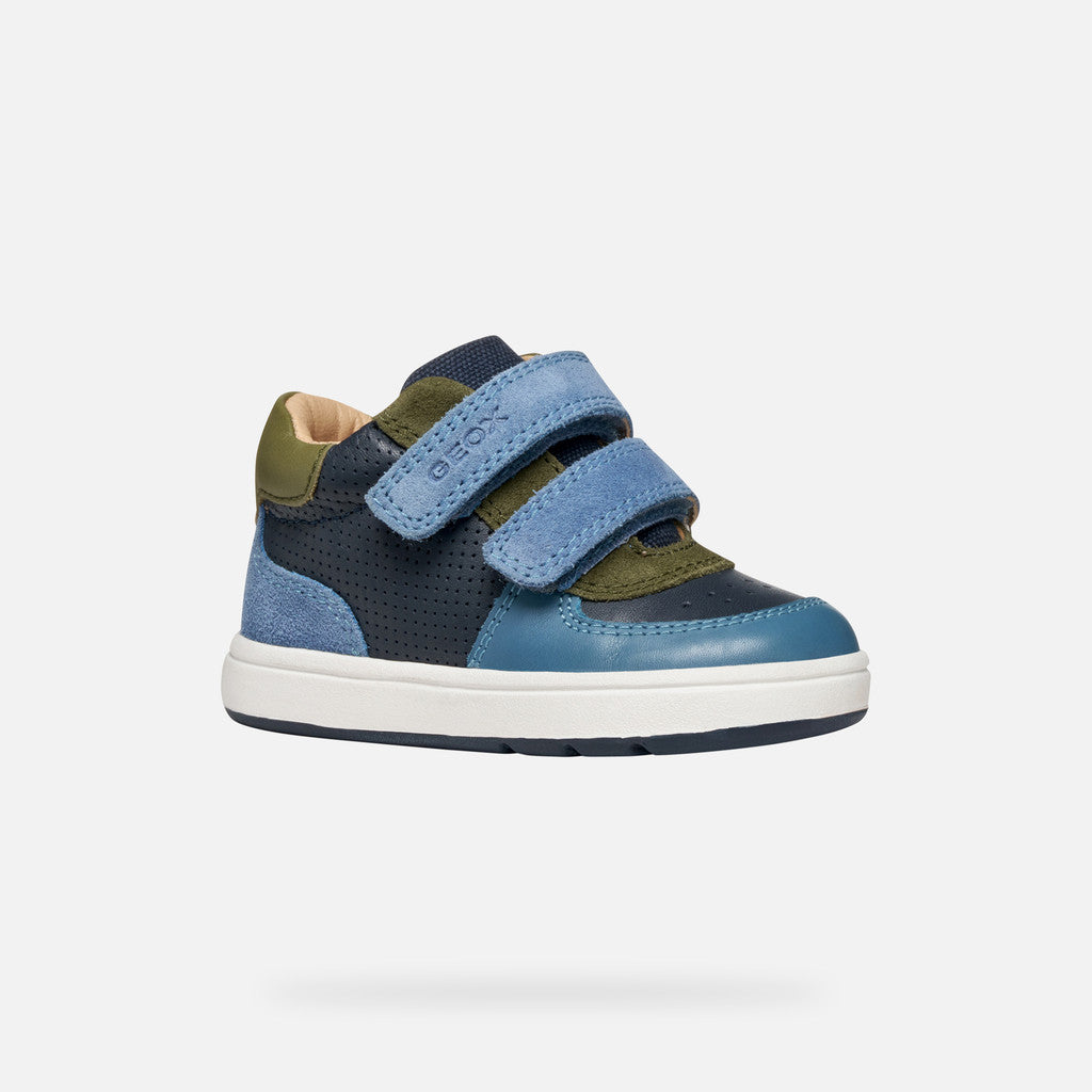 Geox pantofi baieti Biglia 18-26 Navy/Dark Sky