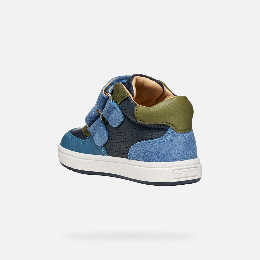 Geox pantofi baieti Biglia 18-26 Navy/Dark Sky