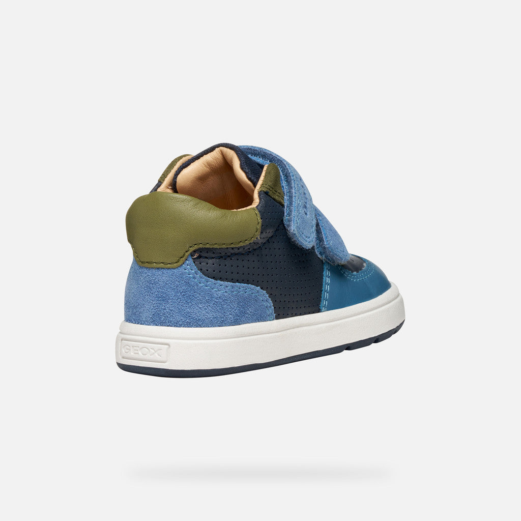 Geox pantofi baieti Biglia 18-26 Navy/Dark Sky