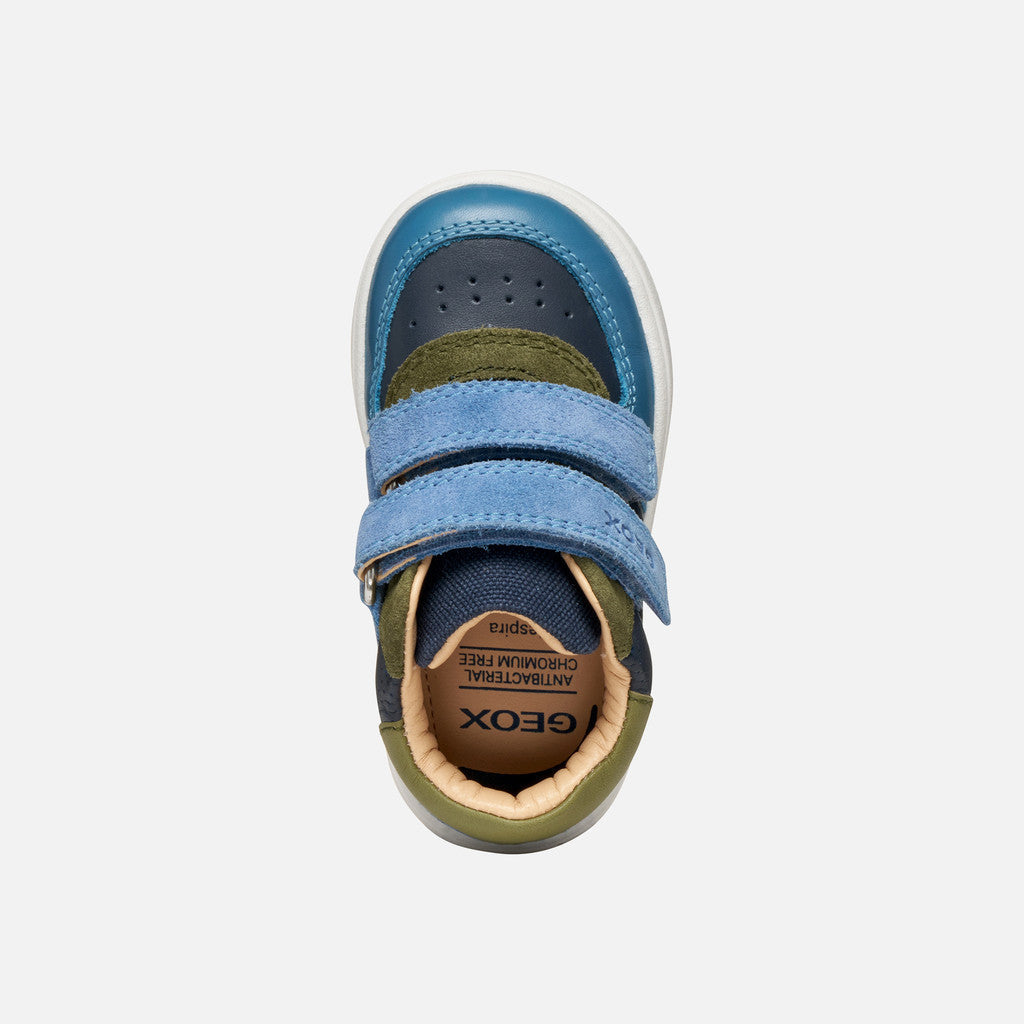 Geox pantofi baieti Biglia 18-26 Navy/Dark Sky
