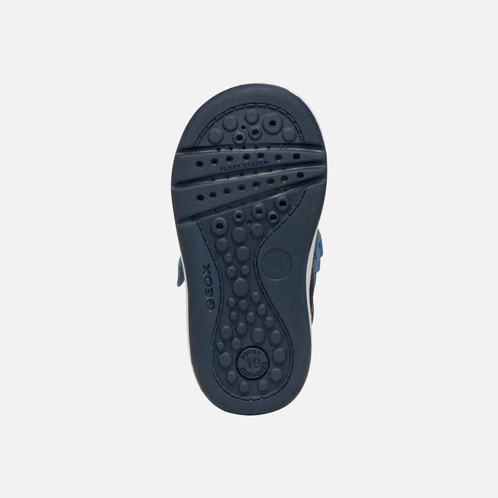 Geox pantofi baieti Biglia 18-26 Navy/Dark Sky