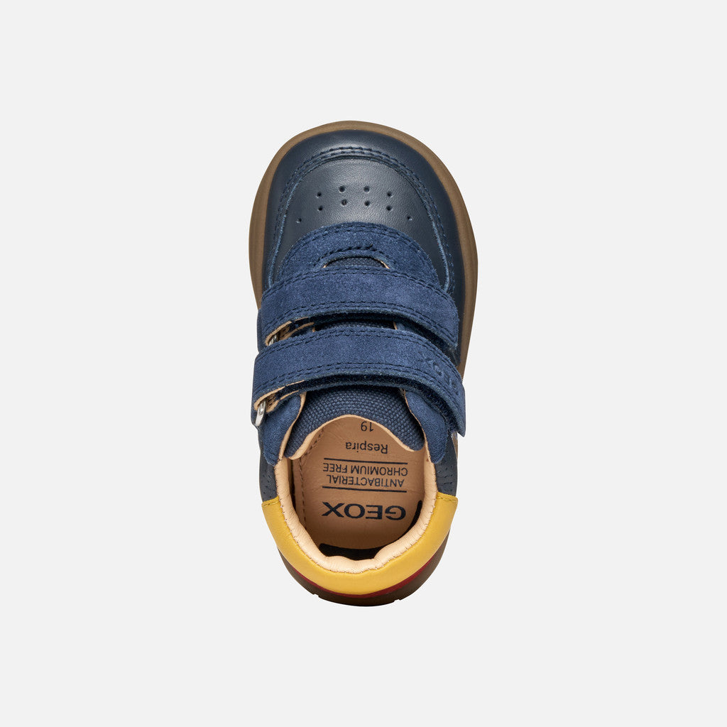Geox pantofi baieti Biglia 18-26 Navy/Red