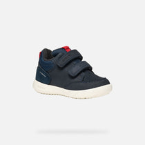 Geox pantofi baieti captusiti Hyroo 20-23 Navy/Red