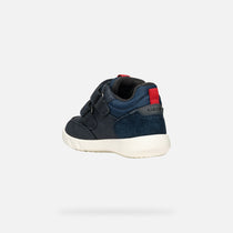 Geox pantofi baieti captusiti Hyroo 20-23 Navy/Red
