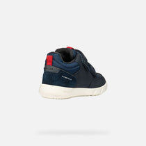 Geox pantofi baieti captusiti Hyroo 24-27 Navy/Red