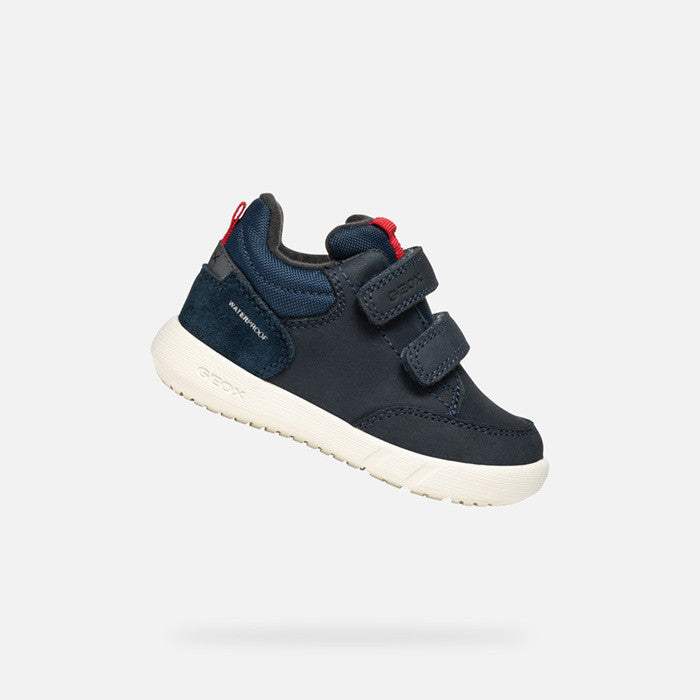 Geox pantofi baieti captusiti Hyroo 24-27 Navy/Red