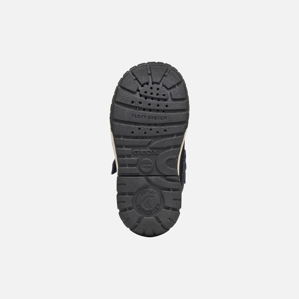 Geox pantofi baieti captusiti OMAR Waterproof 24-27 Black/Navy