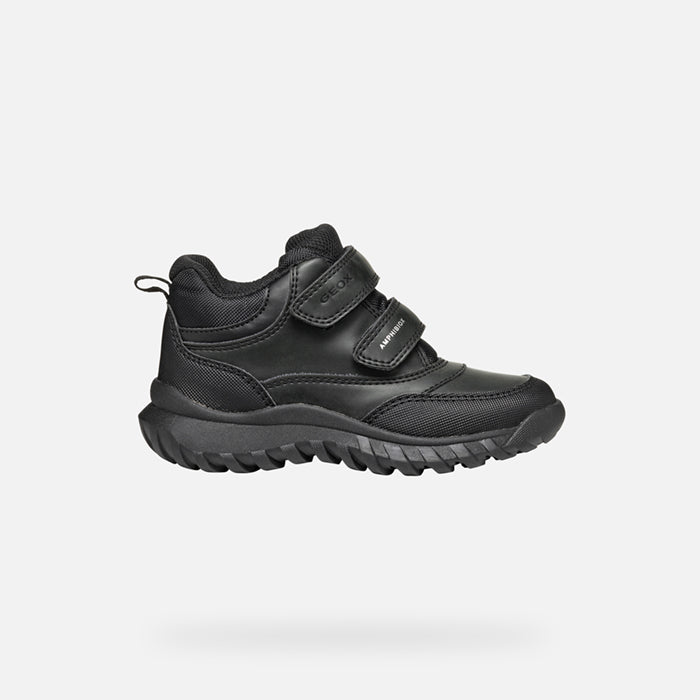 Geox pantofi baieti captusiti Simbyos Amphibiox 28-35 Black Imagine secundară a produsului