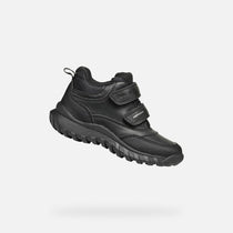 Geox pantofi baieti captusiti Simbyos Amphibiox 28-35 Black