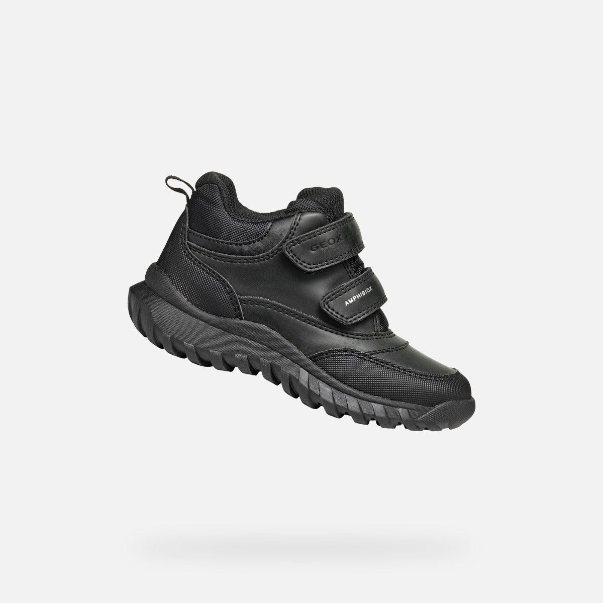 Geox pantofi baieti captusiti Simbyos Amphibiox 28-35 Black