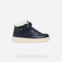 Geox pantofi baieti captusiti Theleven Amphibiox 28-33 Dark Navy