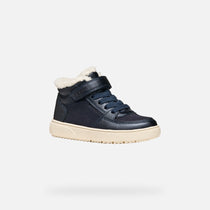 Geox pantofi baieti captusiti Theleven Amphibiox 28-33 Dark Navy