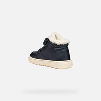 Geox pantofi baieti captusiti Theleven Amphibiox 28-33 Dark Navy